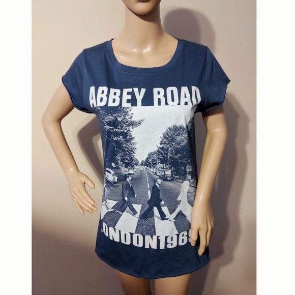🚫SOLD🌸🆕Beatles ABBEY ROAD London 1969 Tee - Picture 5 of 8